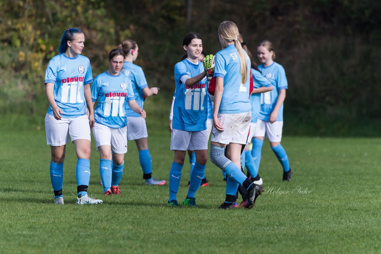 Bild 359 - wBJ TuS Tensfeld - SV Fortuna St. Juergen